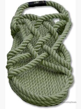Handmade Unisex Rope Sandals, Jesus Shoes, Straw Sandals, Eco-Friendly
